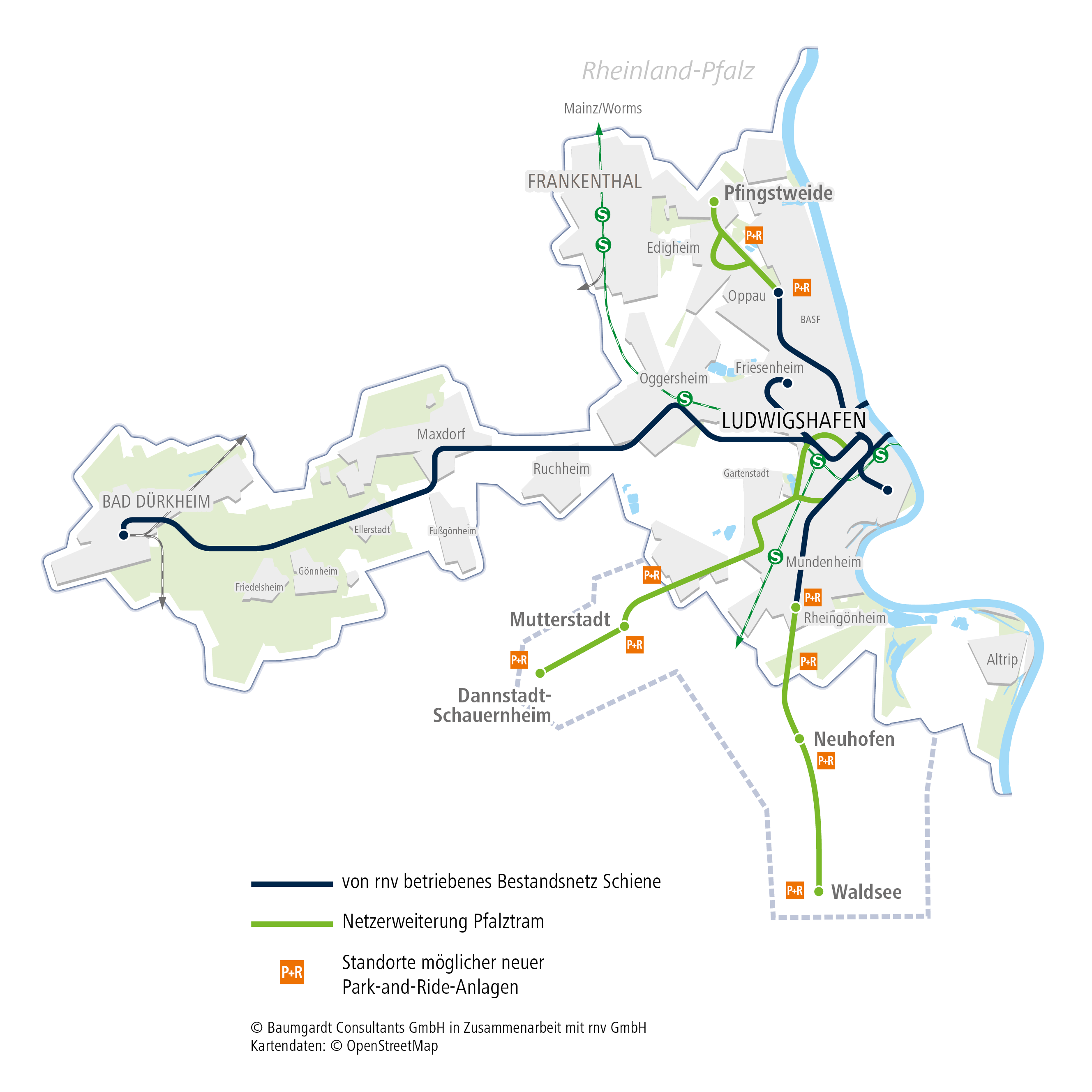 Karte der geplanten Maßnahme
